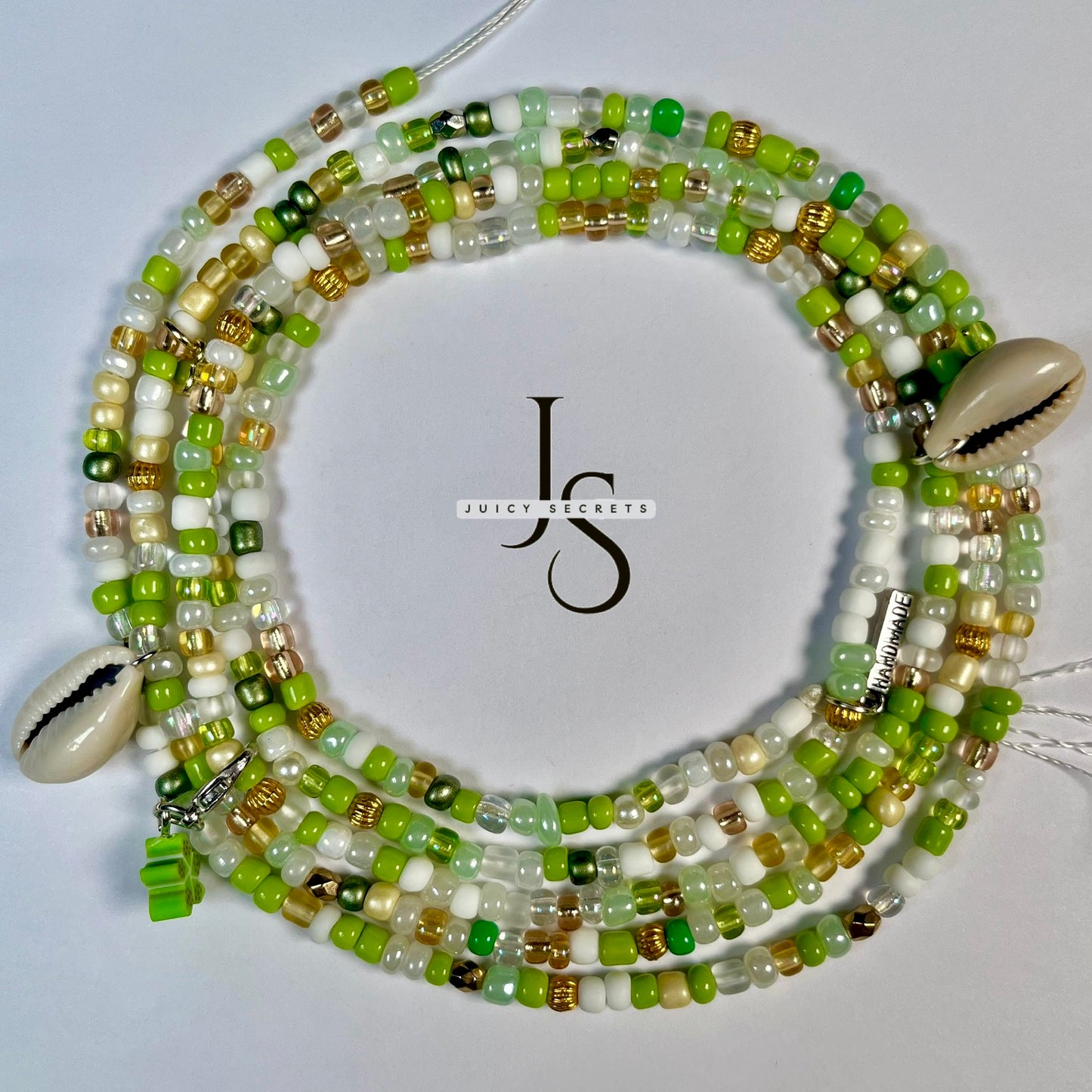 Green Goddess - Summer Waist Beads