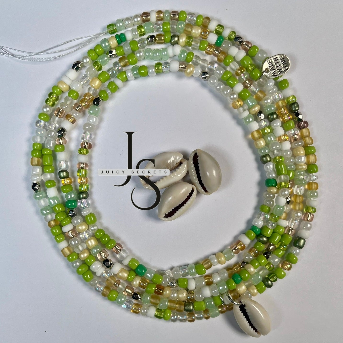 Green Goddess - Summer Waist Beads